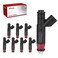 AISHAN 8PCS Fuel Injectors 2 Holes Compatible with Jeep Grand Cherokee 2001 for Dodge Durango Dakota 20012003 for Ram 1500 2002 2003 V8 47L Replace 53032145AA 81212144