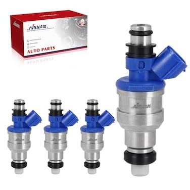 AISHAN 4PCS Fuel Injectors 1 Hole Compatible with Ford Probe 19901992 for Mazda Miata 19901993 MX3 19941995 MX6 626 1990 1991 1992 Replace 1955001970