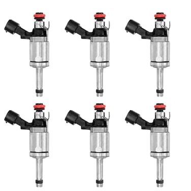 AUTO OCCASION Fuel Injector Set of 6 Compatible with Ford Transit 150 250 350 Expedition Lincoln Navigator 35L Replace BL3Z9F593A