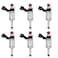 AUTO OCCASION Fuel Injector Set of 6 Compatible with Ford Transit 150 250 350 Expedition Lincoln Navigator 35L Replace BL3Z9F593A