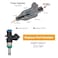 Yezoauto Fuel Injector for Polaris General 1000 1621 General 4 1000 1721 General XP 1000 2021 RZR XP 1000 1421 RZR XP 4 1000 1421 Replacing 0280158337 2521387