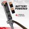 TERA PUMP Portable Battery Powered Multipurpose Gas Transfer Pump 28 GALMIN Liquid Transfer Pump with Quick Stop Nozzle for Gas Diesel DEF 2nd Gen