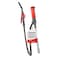 TERA PUMP Fuel Transfer Pump wQuick Flow Control Nozzle Telescopic Tube 3X Powerful D Battery Powered 39 Vinyl Discharge Hose Portable Battery Pump For Gas Diesel Water 26 GPM