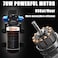 OBALOGI 12V Electric Fuel Transfer Pump Portable Gasoline Diesel Siphon Pump with 85 GallonsHour Capacity Ideal for Vehicles Boats RVs and Farm Equipment 70W kit