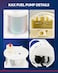 KAX Electric Fuel Pump Module Assembly Compatible with 20082012 MercedesBenz C300 GAS GLK350 20102011 E350 20072011 S550 20082011 C350 20072010 CL550 FE0727