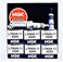 NGK Spark Plugs LTR5IX11 Stock 4344 6Pack