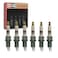 Sixity Auto 6 pc Champion Iridium Spark Plugs compatible with Jeep Grand Cherokee 40L L6 19932004