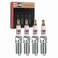 Sixity Auto 4 pc Champion Iridium Spark Plugs compatible with Ford Fiesta 16L L4 20112019