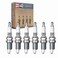 Sixity Auto 6 pc Champion Copper Plus Spark Plugs compatible with Jeep Grand Cherokee 40L L6 19931998