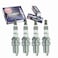 Sixity Auto 4 pc NGK Iridium IX Spark Plugs compatible with Mitsubishi Lancer 20L 24L L4 20022017