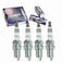 Sixity Auto 4 pc NGK Iridium IX Spark Plugs compatible with Mitsubishi Lancer 20L 24L L4 20022017