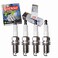 Sixity Auto 4 pc DENSO Platinum TT Spark Plugs compatible with Mitsubishi Lancer 20L 24L L4 20022016