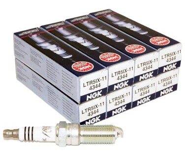 NGK Iridium IX Spark Plugs Compatible with Chevrolet Silverado 1500 53L 62L V8 20142024 8 Pack