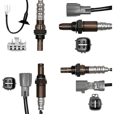 AUTO OCCASION Oxygen Sensor 4Pack 2349042 2344168 2349012 2344516 Upstream Downstream Air Fuel Ratio Sensor O2 Sensor Replacement for Toyota Sienna 33L