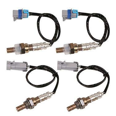 MOSTPLUS Oxygen Sensor Upstream Downstream O2 Sensor Compatible with Chevrolet Avalanche Silverado Tahoe GMC Yukon Sierra Cadillac Escalade 20082014 Replace 2134229 12609457 Set of 4