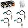 TINJO 4Pcs Upstream Downstream O2 Oxygen Sensor Fit for Ford Mustang 19992010 38L39L40L46L54L Oxygen O2 Sensor Replaces OE 2344046 2344610 2344001