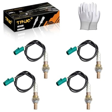 TINJO 4Pcs Upstream Downstream O2 Oxygen Sensor Fit for Ford Mustang 19992010 38L39L40L46L54L Oxygen O2 Sensor Replaces OE 2344046 2344610 2344001