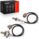A-Premium APremium Upstream and Downstream O2 Oxygen Sensor Compatible with Nissan Versa 2012 20142019 Versa Note 20142017 Infiniti Q70 2014 M35h 20122013 16L 35L 2PC Set