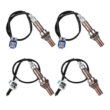 BLPextrm Oxygen O2 Sensor Upstream and Downstream Fits for Chevy Avalanche Suburban Silverado 1500 2500 3500HD Tahoe for GMC Sierra Yukon XL 20082012 48 53 60 62L Replace 2344668 2344256 4PCS
