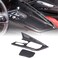 CHEAYAR Gear Shift Panel Trim Cover Compatible with Chevrolet Corvette C8 20202023 Carbon Fiber C8 Corvette Accessories 2PCS