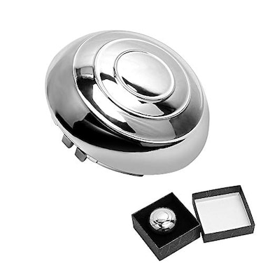 BASIKER Fit for Shifter Knob Chrome Cap with Stronger Clips Ford F150 20042005 OEM 4L3Z7213BA Triple Chrome Plated Install in Seconds