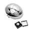 BASIKER Fit for Shifter Knob Chrome Cap with Stronger Clips Ford F150 20042005 OEM 4L3Z7213BA Triple Chrome Plated Install in Seconds