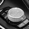 MICROCK Bling Accessories for BMW 1 2 3 5 7 Series X1 X3 X5 X6 Media iDrive Control knob Cover Rhinestone Crystal Inner Diameter 169in Height 07in