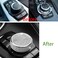 MICROCK Bling Accessories for BMW 1 2 3 5 7 Series X1 X3 X5 X6 Media iDrive Control knob Cover Rhinestone Crystal Inner Diameter 169in Height 07in