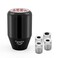Amazing AUTO Black 6 Speed Weighted Manual Automatic Gear Shifter Shift Knobs Lever with 4 Adapters Fit Compatible with Manual Cars Most Automatic Cars