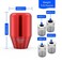 Amazing AUTO Red 6 Speed Weighted Manual Automatic Gear Shifter Shift Knobs Lever with 4 Adapters Fit Compatible with Manual Cars Most Automatic Cars