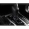 Rifoda for Civic Leather Gear Shift Knob Cover Fit for Honda 10th Civic 2016 2017 2018 2019 2020 2021 Interior Accessories Protective Cover Decoration Black Leather with Black Thread