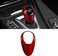T-carbon Tcarbon Gear Shift Konb Cover Compatible with BMW Real Glass Fiber Gear Shift Konb Trim Protector Suitable for BMW M2 M3 M4 M5 M6 X5M X6M Interior Accessories20112020 Red