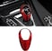T-carbon Tcarbon Gear Shift Konb Cover Compatible with BMW Real Glass Fiber Gear Shift Konb Trim Protector Suitable for BMW M2 M3 M4 M5 M6 X5M X6M Interior Accessories20112020 Red