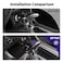 JWWY Gear Shift Shifter Knobs Gear Selector Gear Lever Gearstick Knob Cover Trim for 20152026 Dodge Challenger Charger 20182025 Durango Interior Accessories Purple Carbon Fiber 3pcs