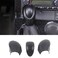 PIUGILH Gear Shift Knob Head Cover Trim Compatible with Corvette C6 20052013 Interior Accessories Car Gear Shift Knob Head Cover Cap Gear Handle Head Cover 3Pcs