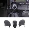 PIUGILH Gear Shift Knob Head Cover Trim Compatible with Corvette C6 20052013 Interior Accessories Car Gear Shift Knob Head Cover Cap Gear Handle Head Cover 3Pcs