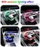Egreat Crystal Shift Knob Cover Compatible with Audi A4A5S4S5RS4RS5Q5SQ5Q7 Models Manual Lever Gear Knob Replacement Interior Accesseries Luxury Atmosphere