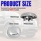 OICCTBF Shifter Knob Chrome Cap Compatible with for Ford F150 2007 2008 2009 2010 2011 2012 AccessoriesAutomatic Transmission Gear Shift Lever Stick Handle Shifter Protector Cap Replacement