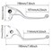 JUNJUMOTO Motorcycle Hand Brake Clutch Levers Compatible with Harley Touring 20142016 Street Glide Electra Glide 20152016 Road Glide 2016 FLHRSE CVO Road King