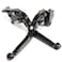 MTCRIGHTER for Kawasaki Ninja 500 Z500 2024 2025 Modified CNC Aluminum Alloy Length Adjustable Foldable Brake Clutch Lever Accessories Black