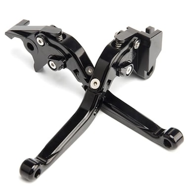 MTCRIGHTER for Kawasaki Ninja 500 Z500 2024 2025 Modified CNC Aluminum Alloy Length Adjustable Foldable Brake Clutch Lever Accessories Black