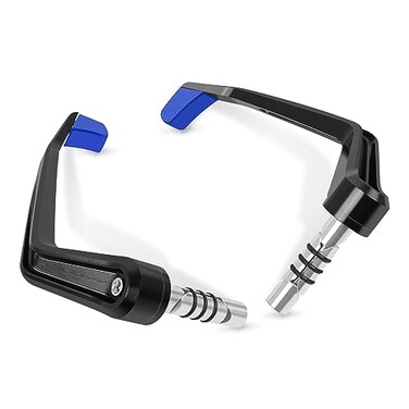 HAONEL Compatible with 78 22mm Brake Clutch Lever Guard CNC Aluminum Blue Motorcycle Handlebar Levers Protector Accessories