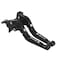YOKNTECH NEW Adjustable Motorcycle Foldable Brake Clutch Levers Fit for Kawasaki Z900not Z900RS 2024 2022 2023 2017UP Clutch Handles Black