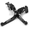 YOKNTECH NEW Adjustable Motorcycle Foldable Brake Clutch Levers Fit for Kawasaki Z900not Z900RS 2024 2022 2023 2017UP Clutch Handles Black