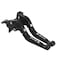 YOKNTECH NEW Adjustable Motorcycle Foldable Brake Clutch Levers Fit for Kawasaki Z900not Z900RS 2024 2022 2023 2017UP Clutch Handles Black