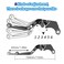 HZlailai for MT07 MT 07 FZ07 20142021 Brake Clutch Levers Motorcycle Accessories CNC Handlebar Adjustable Folding Extendable Black