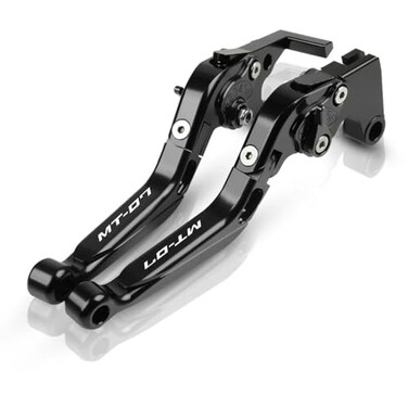 HZlailai for MT07 MT 07 FZ07 20142021 Brake Clutch Levers Motorcycle Accessories CNC Handlebar Adjustable Folding Extendable Black