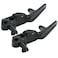 CADUFUELLY 2Pcs Short Hand Brake Clutch Lever Replacement for Harley Davidson XL Sportster 883 and 1200 Softail Models Dyna Models FLHR Road King Models