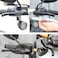 FVMOTO 3 Finger 59 CNC Shorty Hand Control Lever Kit Brake Clutch Levers Fit for Harley Sportster 19962003 Dyna 19962017 Softail 19962014 Touring 19962007Black