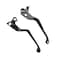 Vkinman 2 Pcs 43040 Black Brake Lever Hand Lever and Clutch Lever Replacement for Harley Davidson Sportster 883 1200 19962003 Replacement for Softail 19962014 Fat Boy 19962010